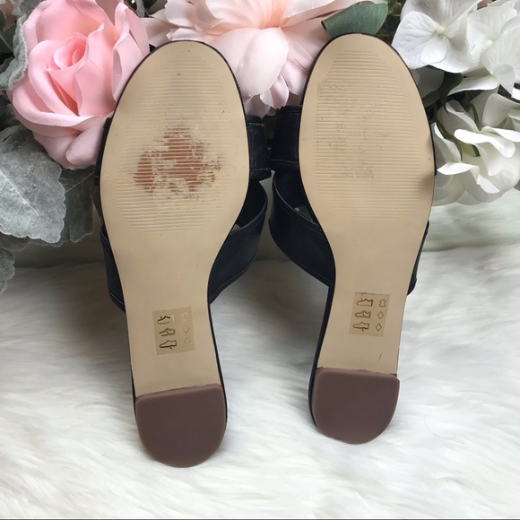 J. Crew Black Cora Criss Cross Sandals Sz 8.5 NWOB - Picture 6 of 8